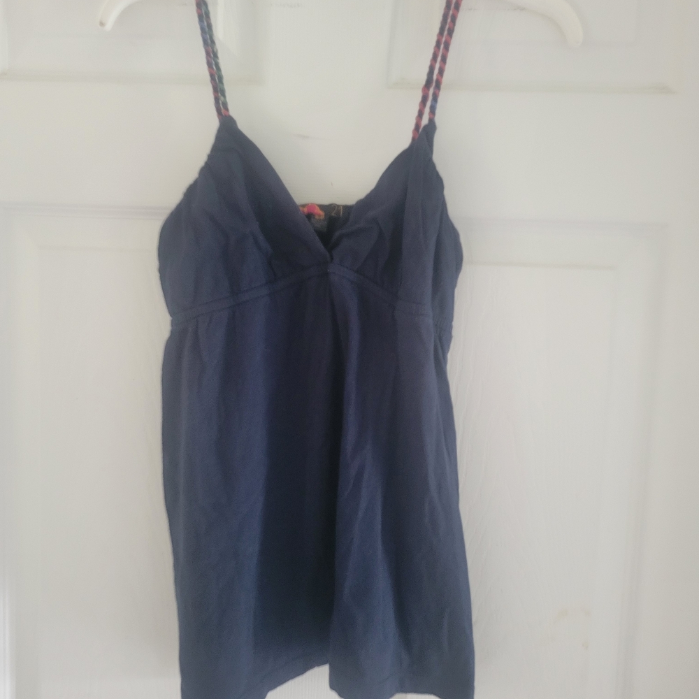 Forever 21 Navy Blue Cami Top